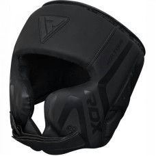 Боксерський шолом RDX T15 Matte Black XL, код: 403011_XL
