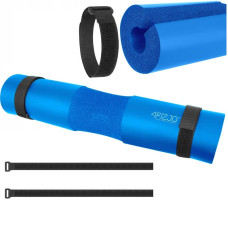 Накладка (бампер) на гриф 4FIZJO Barbell Pad Blue, код: P-5907739314734