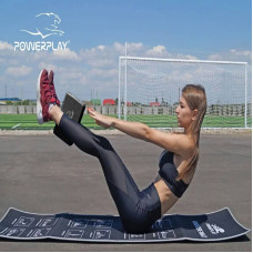 Блок для йоги PowerPlay Yoga Brick EVA чорний, код: PP_4006_Black