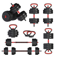 Гантелі з функцією штанги 6в1 Fit-On 53кг, код: 2030-0053