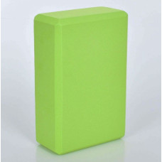 Блок для йоги Generation Fitness FF22E1 green (зелений), код: 523491-AX