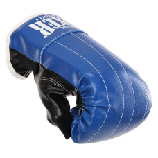 Снарядні рукавички Boxer розмір L, синій-чорний, код: 2015_L_BLBK-S52