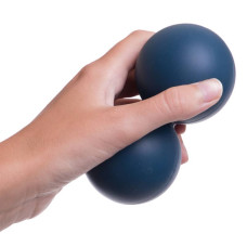 Масажер для спини FitGo DuoBall Massage Ball 125x60 мм, код: FI-1690