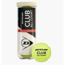 М'яч тенісний Dunlop Club all court, 3 шт, банка., код: 601629