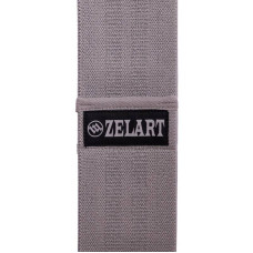 Гумка для фітнесу Zelart Resistance Loop M сірий-чорний, код: FI-7200-BL-S52