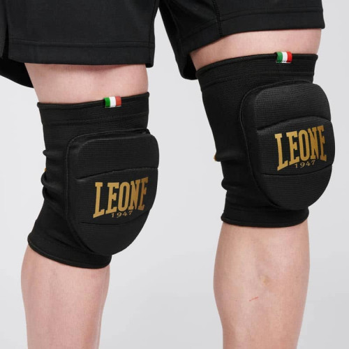 Наколінники Leone DNA Black L/XL, 2шт, код: 500181_LXL