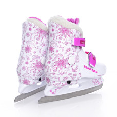 Льодові ковзани розсувні Tempish Fur Expanze Girl розмір 29-32, білий-рожевий, код: 130000216/29-32