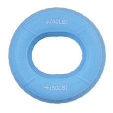 Еспандер кистьовий кільце FitGo 40-50 LB, блакитний, код: 389/2-40-50-WS