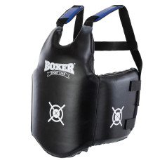 Захист корпусу (жилет) тренера Boxer чорний, код: 2039-01-S52
