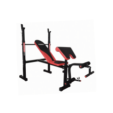 Лавка для жиму York Fitness ASPIRE 320 з стійкою для штанги та партою Скотта, код: 00014961433203