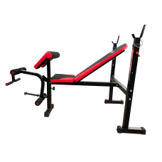Лавка для жиму York Fitness ASPIRE 320 з стійкою для штанги та партою Скотта, код: 00014961433203