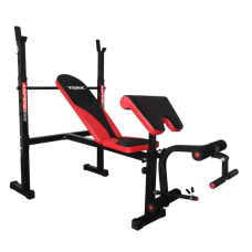 Лавка для жиму York Fitness ASPIRE 320 з стійкою для штанги та партою Скотта, код: 00014961433203