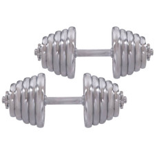 Гантелі розбірні хромовані BioGym 2x20кг, код: TA-80002-40-S52