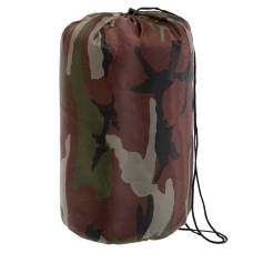 Спальний мішок ковдру з капюшоном Camping камуфляж Woodland, код: SY-7373