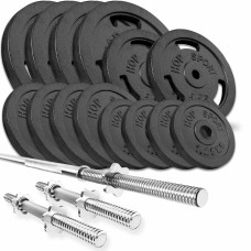 Набір Strong Hop-Sport 79кг з прямим і гантельними грифами,код: UT-10000676