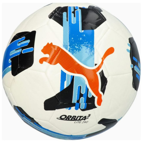 М'яч футбольний Puma Orbita 5 Fusion Lite 290 084333-01 №5, білий-синій, код: 4067981500925