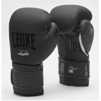 Боксерські рукавички Leone Mono Black 10 унцій, код: 500152_10
