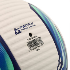 М"яч футбольний Kelme Hybrid №5 PU, білий-синій, код: 8301QU5080-9113-5-S52