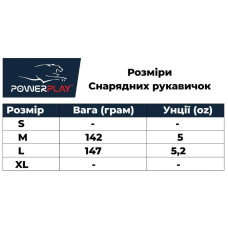 Рукавички снарядні PowerPlay Blue/Gray S, код: PP_3038_S_Blue/Grey