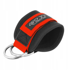 Манжети для тяги 4FIZJO Ankle Strap 2 шт Black/Red, код: P-5907739314819