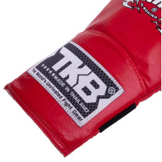 Снарядні рукавички Top King шкіряні M, червоний, код: TKBMP-OT_M_R-S52