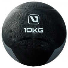 Медбол LiveUp Medicine Ball 286мм, 10 кг, чорний-сірий, код: 2016052500199