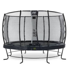 Батут Exit Elegant Premium Black 366 cm з сіткою безпеки Deluxe, код:  08.20.12.00