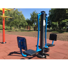 Жим ногами горизонтальний InterAtletika 1747х500х1508 мм, код: SM103-SM