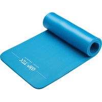 Килимок (мат) для фітнесу та йоги Gymtek NBR 1,5см голубий, код: 5907766660217