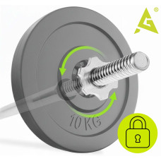 Гриф для штанги прямий Actiget 180 см 28 мм, код: ACT0005