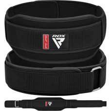Пояс для важкої атлетики неопреновий RDX RX5 Double Belt M Black, код: WBD-RX5B-M
