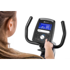 Горизонтальний велотренажер Hop-Sport HS-070L Helix iConsole+ сріблястий, код: 5902308223998