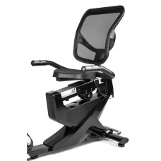 Горизонтальний велотренажер Hop-Sport HS-070L Helix iConsole+ сріблястий, код: 5902308223998