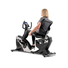 Горизонтальний велотренажер Hop-Sport HS-070L Helix iConsole+ сріблястий, код: 5902308223998