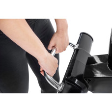 Горизонтальний велотренажер Hop-Sport HS-070L Helix iConsole+ сріблястий, код: 5902308223998