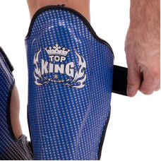 Захист гомілки та стопи для єдиноборств Top King Super Star S синій, код: TKSGSS-01_SBL-S52