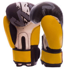 Рукавички боксерські Twins 10 унції, жовтий, код: TW-2206_10Y
