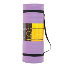 Килимок для йоги та фітнесу Cornix Violet 183x61x1 cм, код: XR-0011