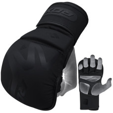 Рукавиці для ММА неопренові RDX T15 Noir Inner Matte S, чорний, код: GSR-T15MB-S