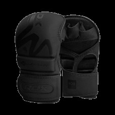 Рукавиці для ММА неопренові RDX T15 Noir Inner Matte S, чорний, код: GSR-T15MB-S