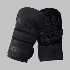 Рукавиці для ММА неопренові RDX T15 Noir Inner Matte S, чорний, код: GSR-T15MB-S