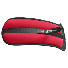 Обважнювачі для ніг та рук Hop-Sport HS-S003WB 2х1,5кг червоні, код: 5902308226395