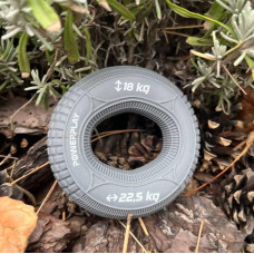 Еспандер кистьовий силіконовий PowerPlay Hand Grip Loops Medium 18-22,5-36 кг, сірий, код: PP_4330_Grey_(18-22.5kg)