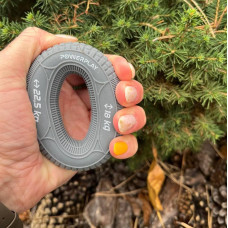 Еспандер кистьовий силіконовий PowerPlay Hand Grip Loops Medium 18-22,5-36 кг, сірий, код: PP_4330_Grey_(18-22.5kg)