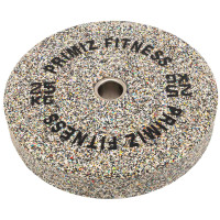Бамперні диски із структурної гуми Record Bumper Plates 51мм, 25кг, сірий, код: TA-4787-25