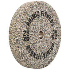 Бамперні диски із структурної гуми Record Bumper Plates 51мм, 25кг, сірий, код: TA-4787-25