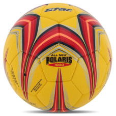 М'яч футбольний Star All New Polaris 1000 №5 PU, жовтий-червоний, код: SB375TB_YR
