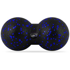 Набір для масажу та йоги PowerPlay EPP (3 м"ячики + валик масажер 15x5,3 см) Blue + резинка 7,5кг., код: PP_4093_Blue