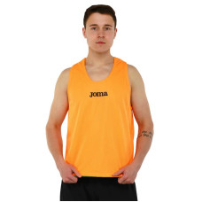 Манішка для футболу двостороння чоловіча цільна (сітка) Joma M, салатовий-помаранчевий, код: 101689-050_M