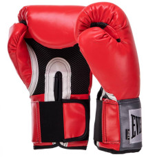 Рукавички боксерські Everlast Pro Style Training 16 унцій, червоний, код: EV1200009-S52